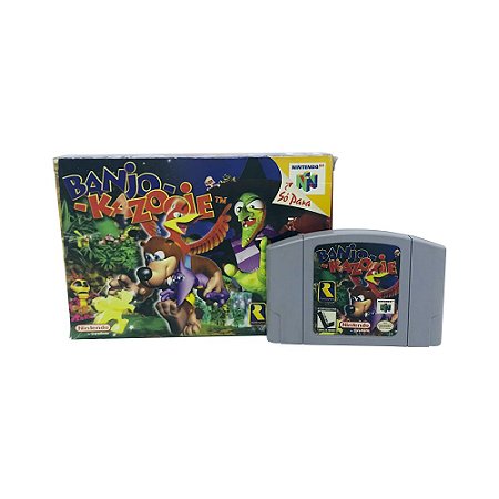 Jogo Banjo-Kazooie - N64