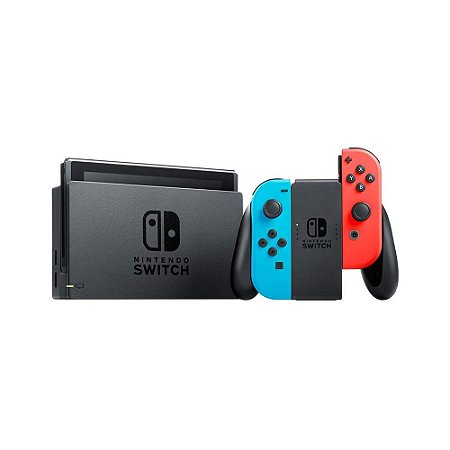 Console Nintendo Switch Azul/Vermelho Neon - Nintendo