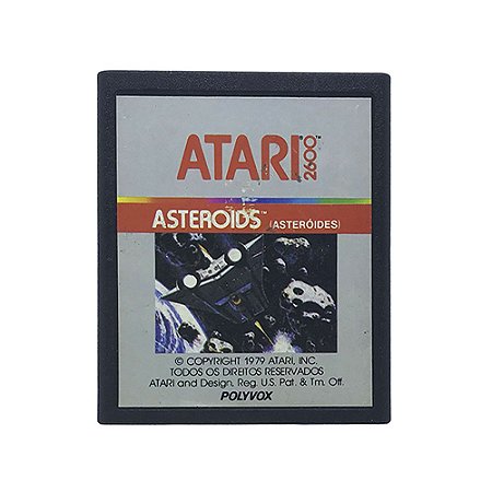 Jogo Asteroids - Atari