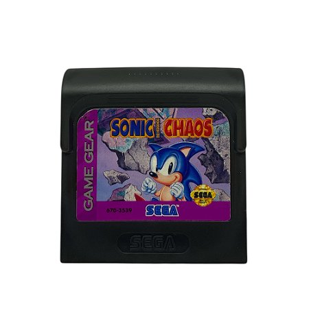 Jogo Sonic the Hedgehog Chaos - Game Gear