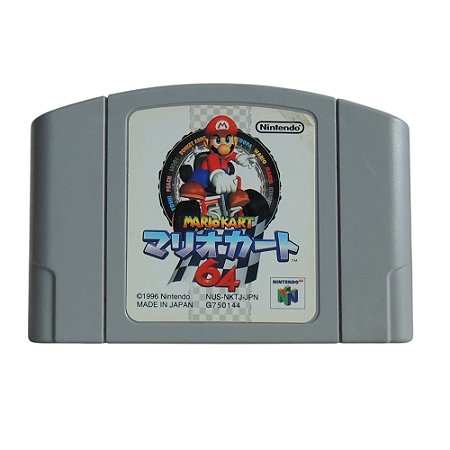 Jogo Mario Kart 64 - N64 (Japonês)