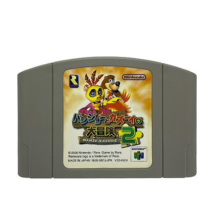 Jogo Banjo-Tooie - N64 (Japonês)
