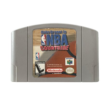 Jogo Kobe Bryant in NBA Courtside - N64