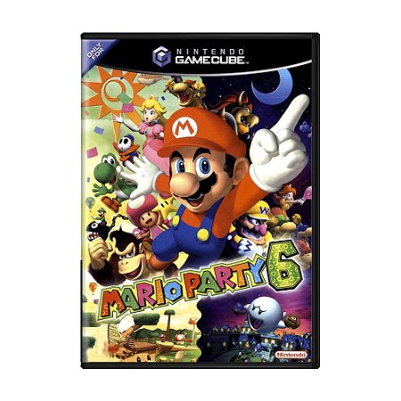 Jogo Mario Party 6 - GC