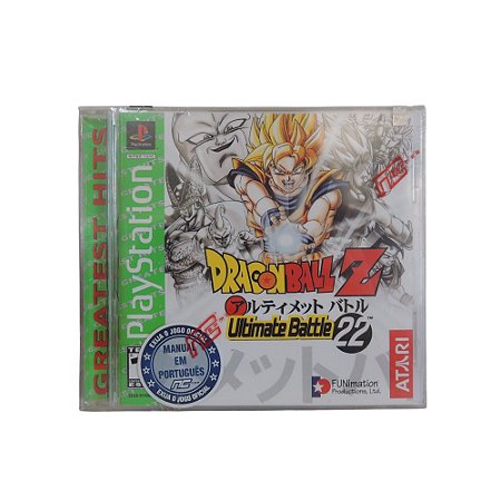 Jogo Dragon Ball Z: Ultimate Battle 22 - PS1 (Lacrado)