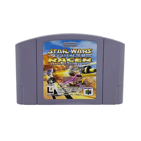 Jogo Star Wars Episode I: Racer - N64 (Japonês)