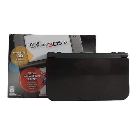 Console Nintendo New 3DS XL New Black - Nintendo