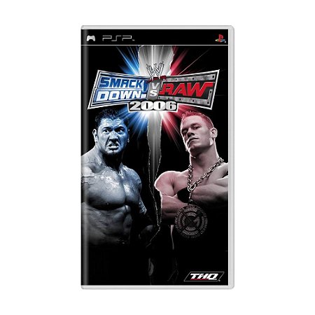 Jogo WWE SmackDown! vs. Raw 2006 - PSP