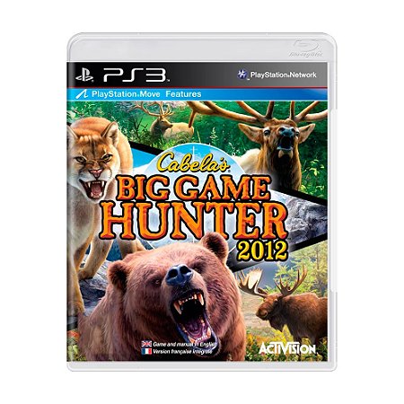 Jogo Cabela's Big Game Hunter 2012 - PS3
