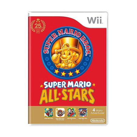 Jogo Super Mario All Stars - Wii