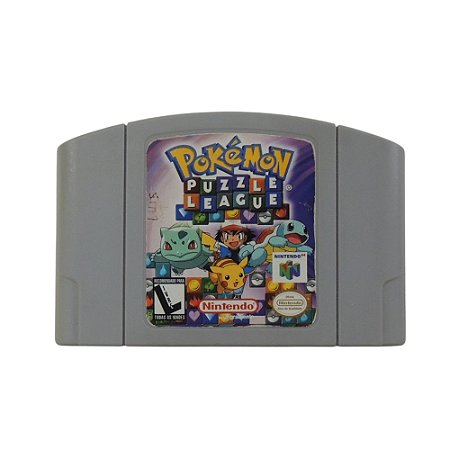 Jogo Pokémon Puzzle League - N64