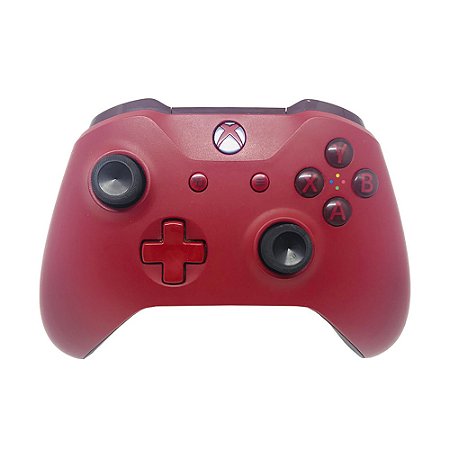 Controle Microsoft Vermelho - Xbox One S