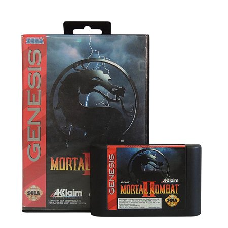 Jogo Mortal Kombat II - Mega Drive