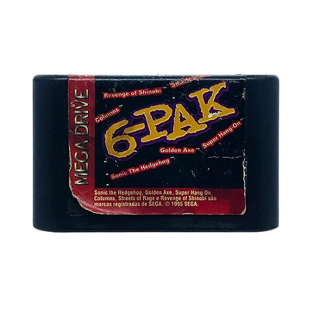 Jogo 6-Pak - Mega Drive