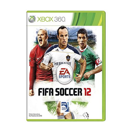 Jogo Fifa 2012 (FIFA 12) - Xbox 360