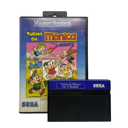 Jogo Turma da Mônica em: O Resgate - Master System