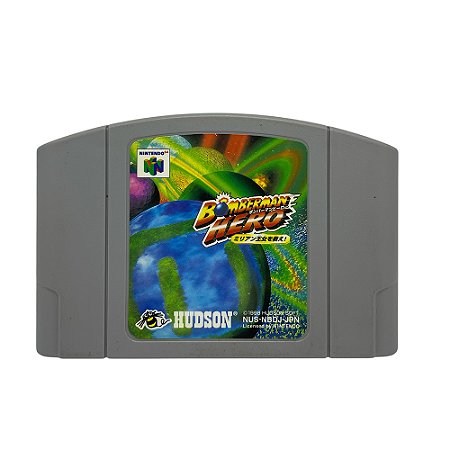 Jogo Bomberman Hero - N64 (Japonês)