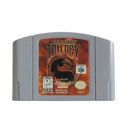 Jogo Mortal Kombat Trilogy - N64