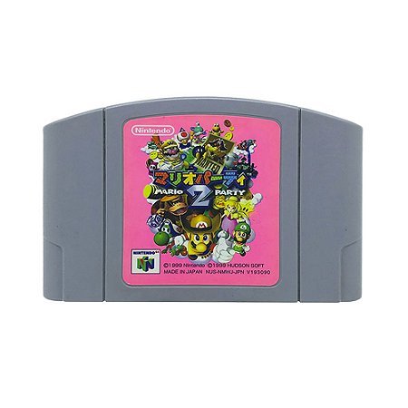 Jogo Mario Party 2 - N64 (Japonês)