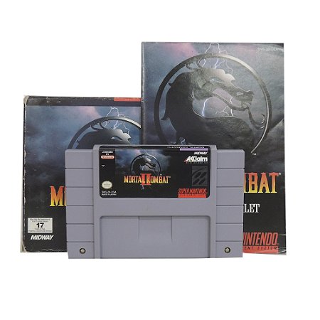 Jogo Mortal Kombat II - SNES