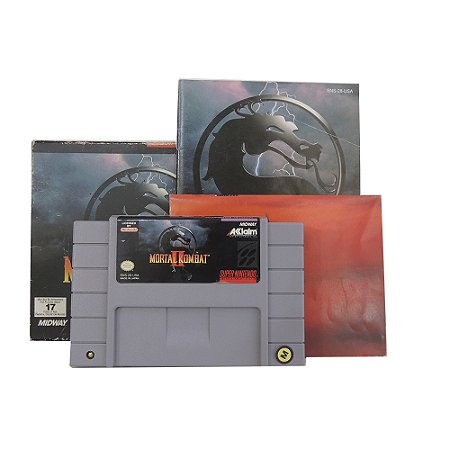 Jogo Mortal Kombat II - SNES