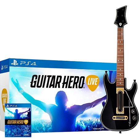 Kit Guitar Hero: Live (Guitar Bundle) - PS4