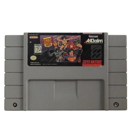 Jogo Justice League Task Force - SNES