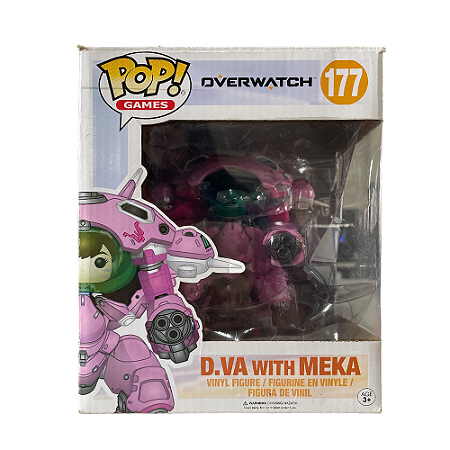 Boneco D.VA With Meka: Overwatch (177) - Funko