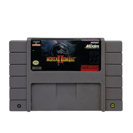 Jogo Mortal Kombat II - SNES