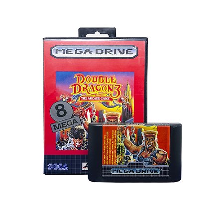 Jogo Double Dragon 3: The Arcade Game - Mega Drive
