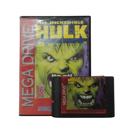 Jogo The Incredible Hulk - Mega Drive
