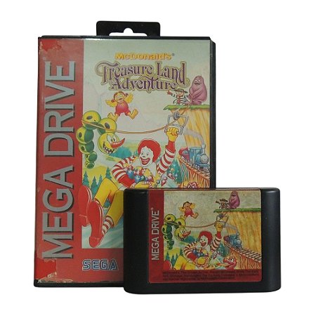 Jogo McDonald's Treasure Land Adventure - Mega Drive
