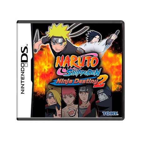 Jogo Novo Midia Fisica Naruto Ninja Destiny para Nintendo ds no