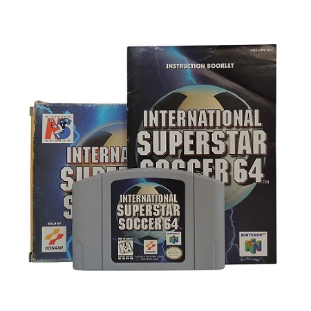 Jogo International Superstar Soccer 64 - N64