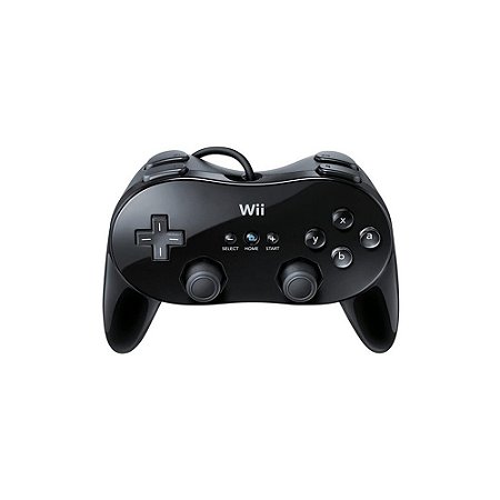 Pro Controller Classic Preto - Wii