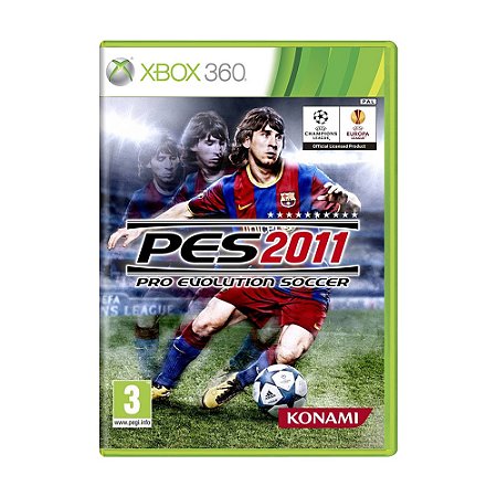 Jogo Pro Evolution Soccer 2011 - Xbox 360 (Europeu)