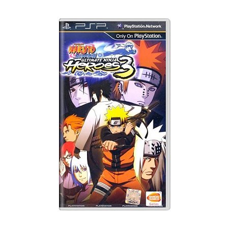 Jogo Naruto Shippuden: Ultimate Ninja Heroes 3 - PSP
