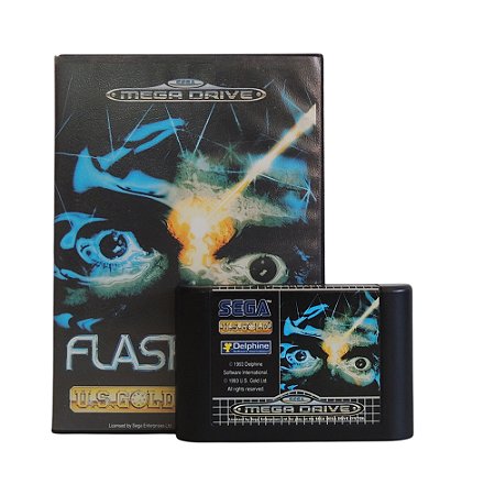 Jogo Flashback: The Quest for Identity - Mega Drive