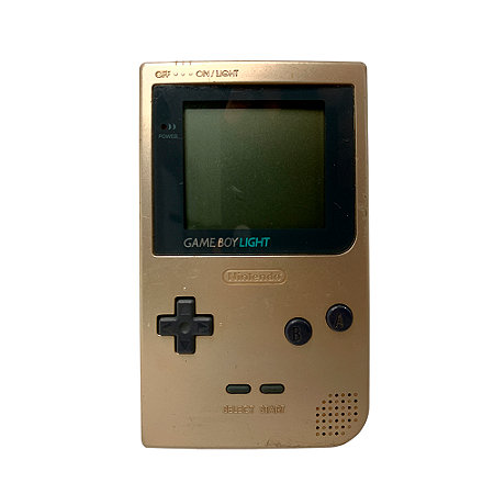 Console Game Boy Light Dourado - Nintendo