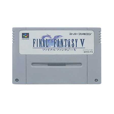Jogo Final Fantasy V - SNES (Japonês)
