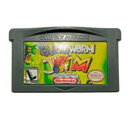 Jogo Earthworm Jim - GBA
