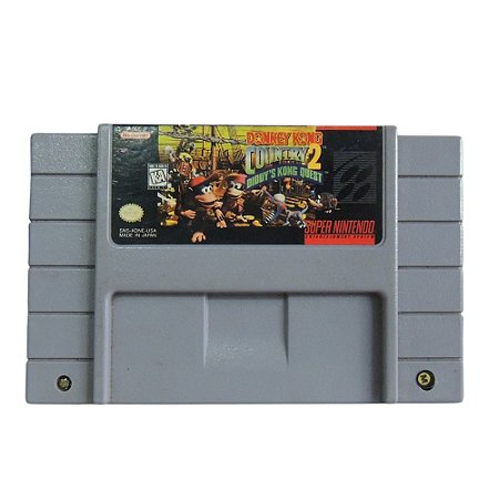 Jogo Donkey Kong Country 2: Diddy's Kong Quest - SNES