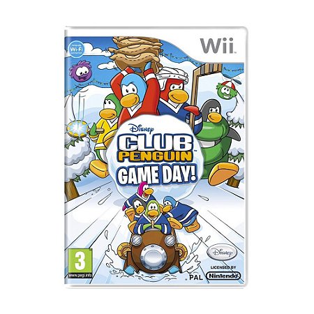 Jogo Club Penguin: Game Day! - Wii (Europeu)