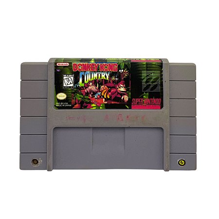 Jogo Donkey Kong Country - SNES