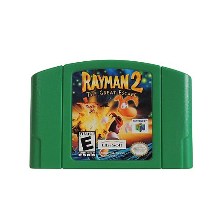 Jogo Rayman 2: The Great Escape - N64
