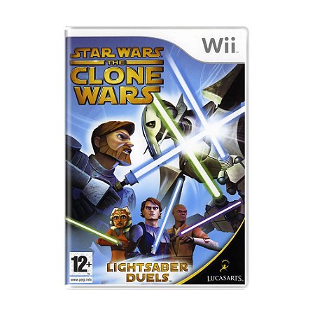 Jogo Star Wars The Clone Wars: Lightsaber Duels - Wii (Europeu)