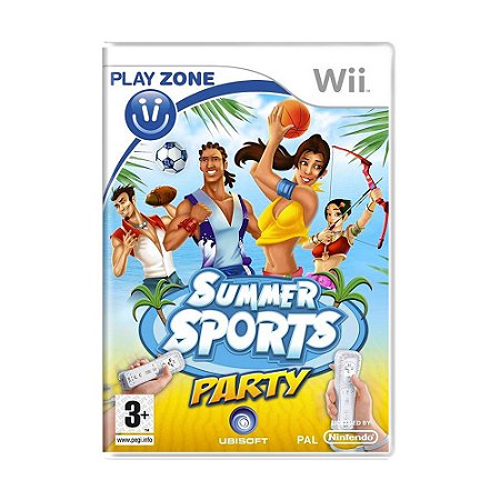 Jogo Summer Sports Party - Wii (Europeu)