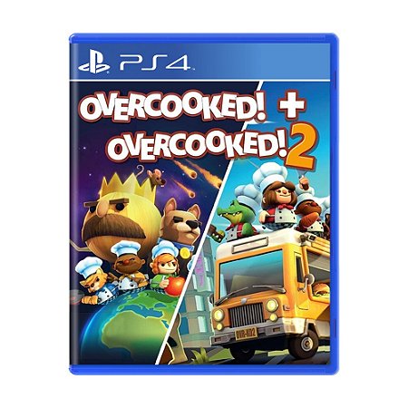 Jogo Overcooked! + Overcooked! 2 - PS4