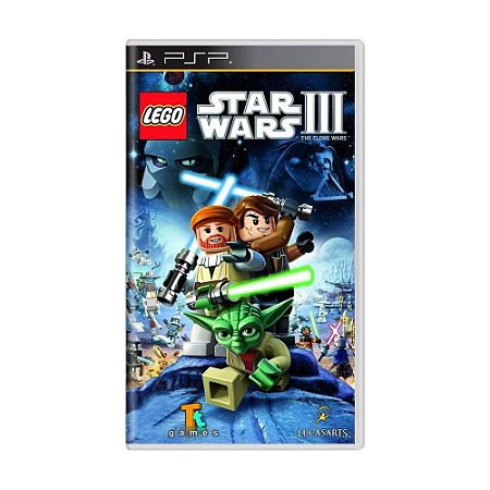 Jogo LEGO Star Wars III: The Clone Wars - PSP