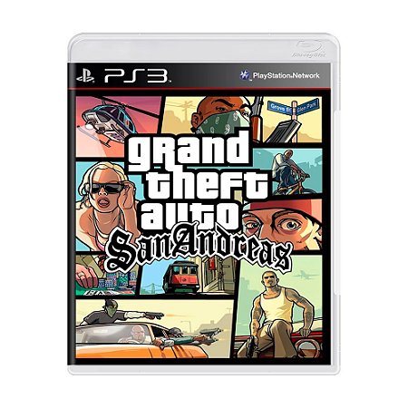 Jogo Grand Theft Auto: San Andreas (GTA) - PS3